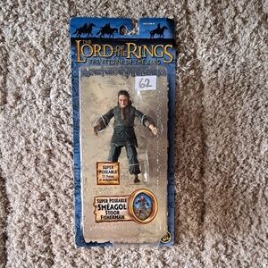 The Lord of the Rings Smeagol Action Figure - Green and Brown